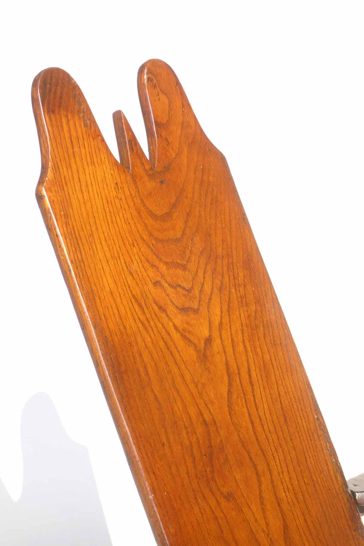 Bois Fauteuil de salon en bois du design italien Rationalist Gino Levi Montalcini des années 1930 en vente