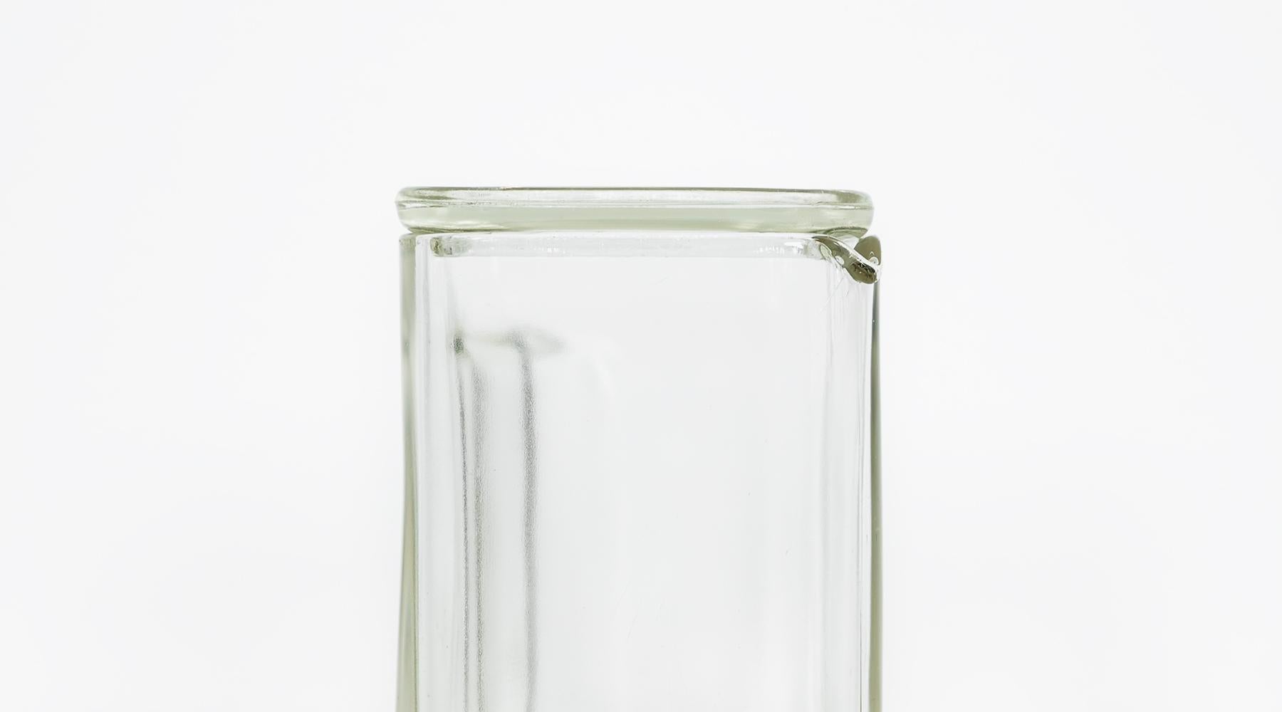 German 1930s Glass Containers by Wilhelm Wagenfeld For Sale