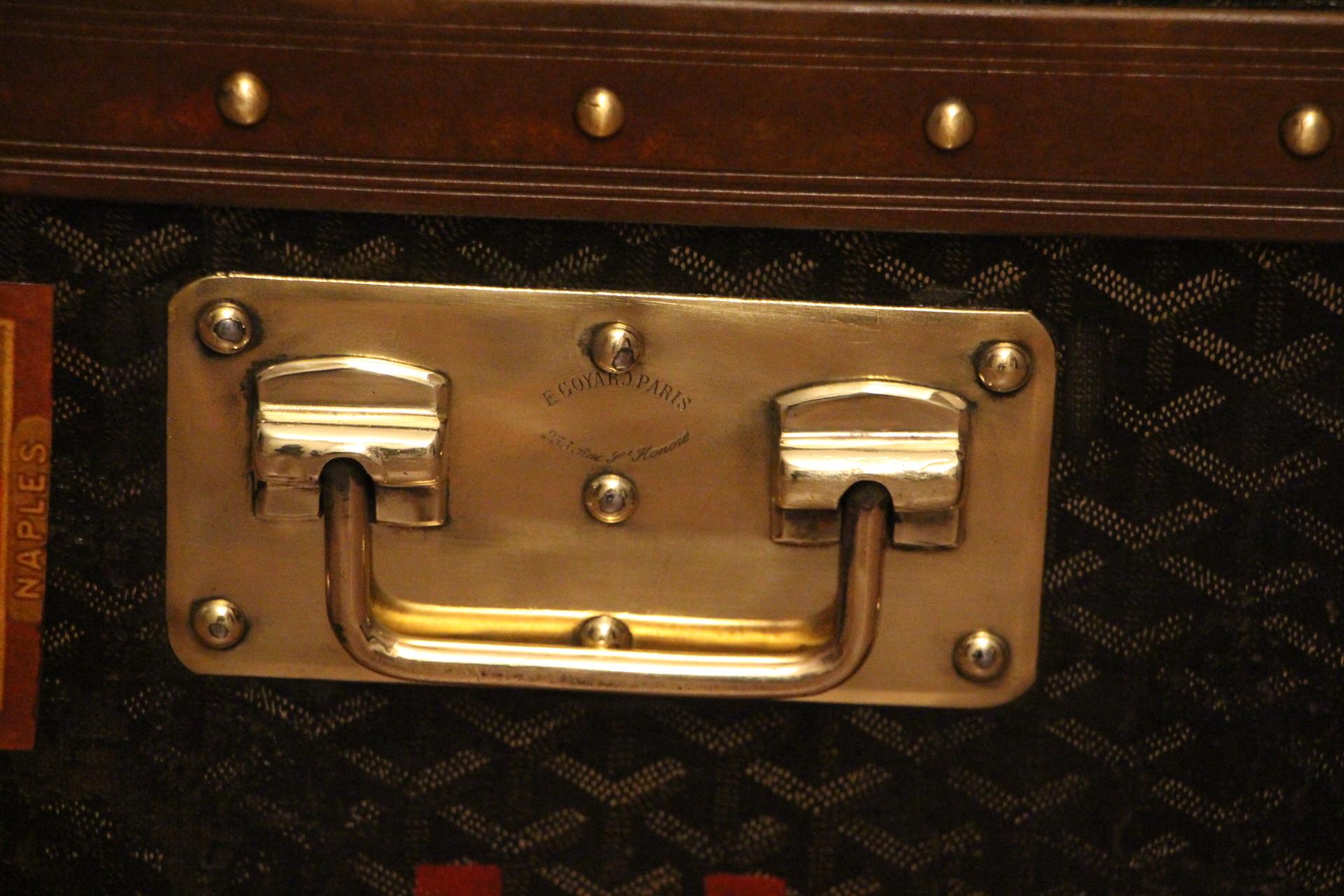 1930s Goyard Cabin Trunk 4