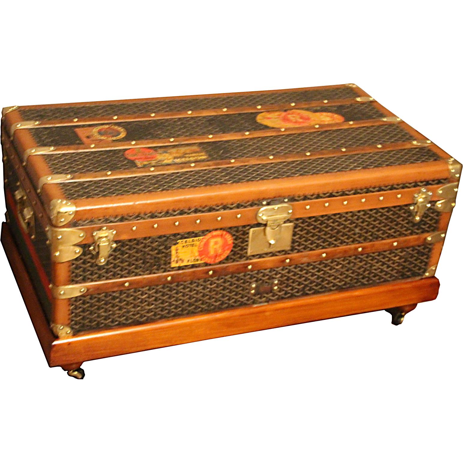 1930s Goyard Cabin Trunk For Sale at 