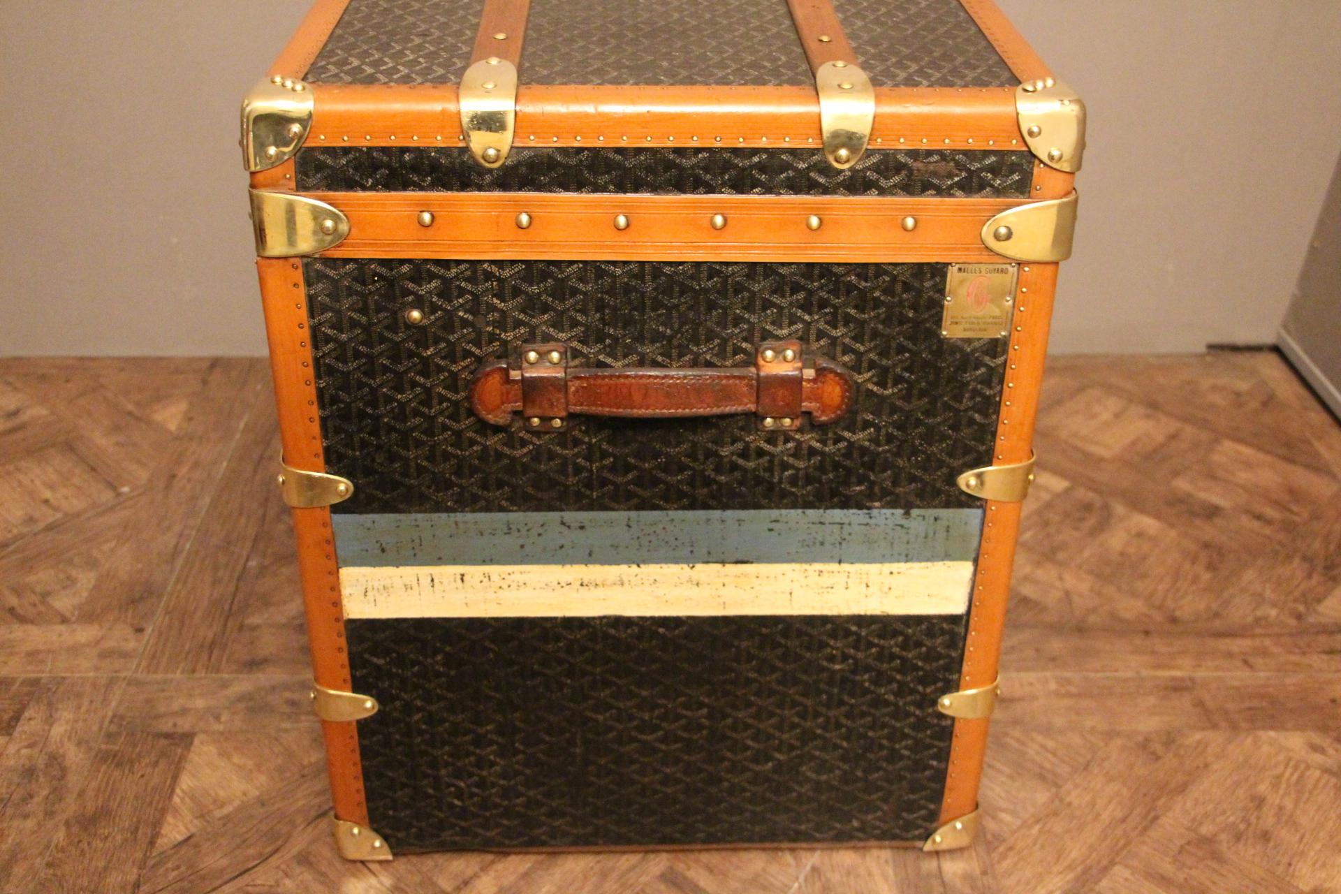 1930s Goyard Trunk, Goyard Steamer Trunk 1