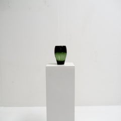 1930s Green Vase by Andries Copier for Glasfabriek Leerdam