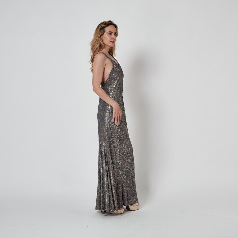 1930s sequin dress Ruby wears the best of 1930s old Hollywood glamour, an exquisite couture hourglass sequin gown available exclusively at @acurrentaffair this weekend! Previews continuing all week, stay tuned for a deep dive