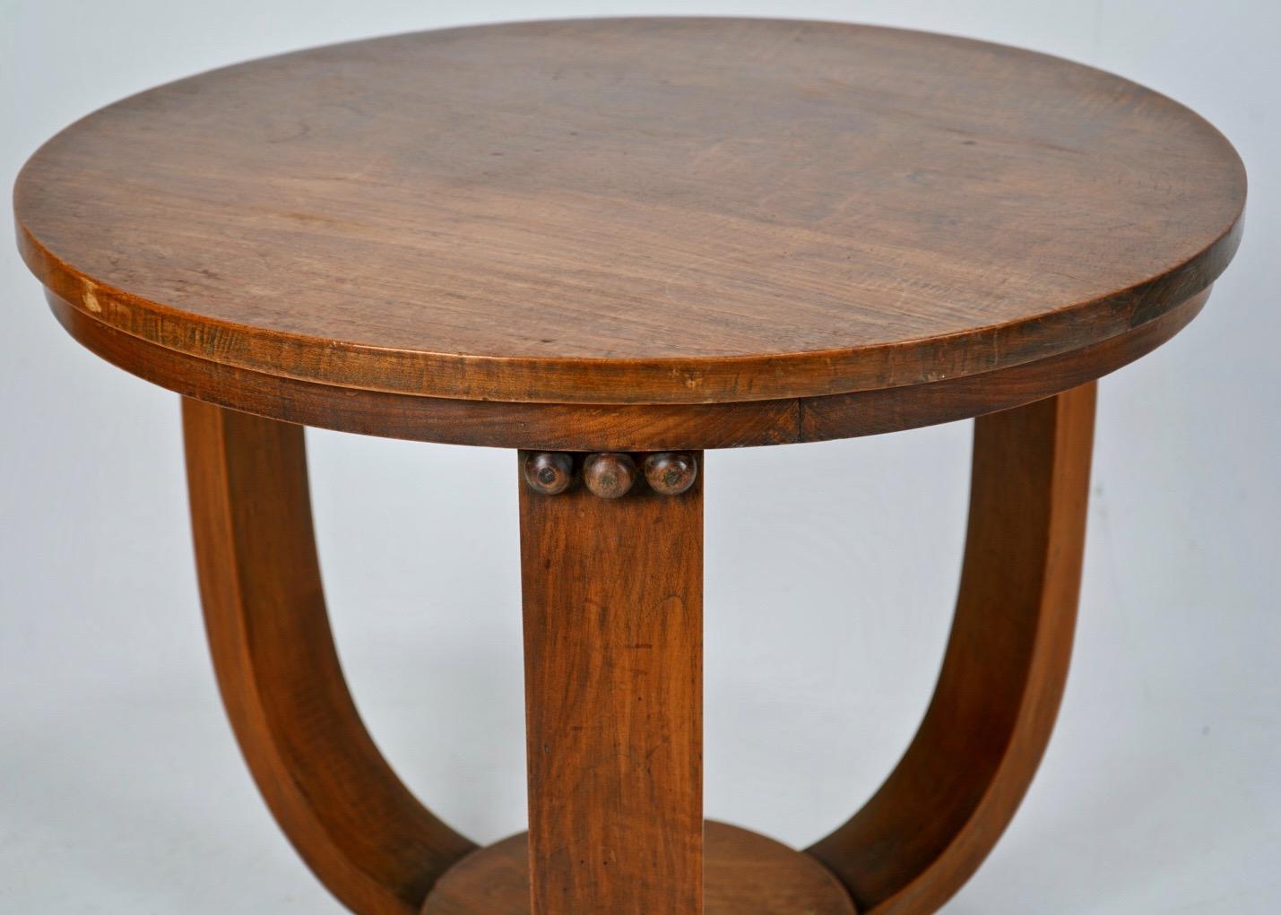 1930s Gueridon Pedestal Table In Good Condition For Sale In Dorchester, GB