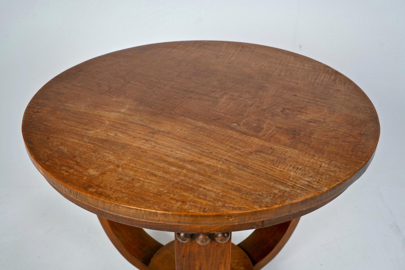 19th Century 1930s Gueridon Pedestal Table For Sale