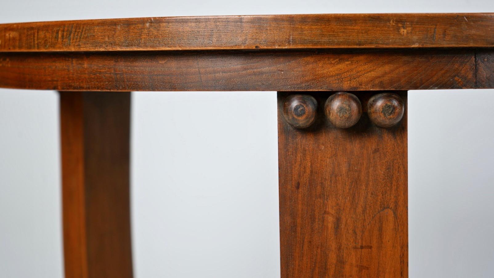 1930s Gueridon Pedestal Table For Sale 1
