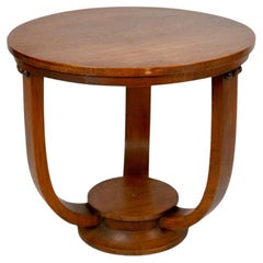 Antique 1930s Gueridon Pedestal Table
