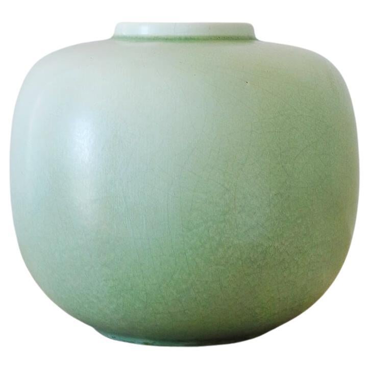 1930er Jahre Guido Andlovitz für Lavenia Celadon Vase im Angebot