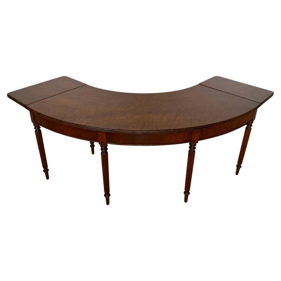 Half Moon Coffee Table at 1stDibs | half circle coffee table, half moon ...