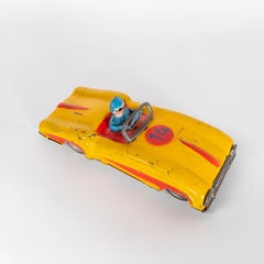 1930s Hand Painted Tinplate Car