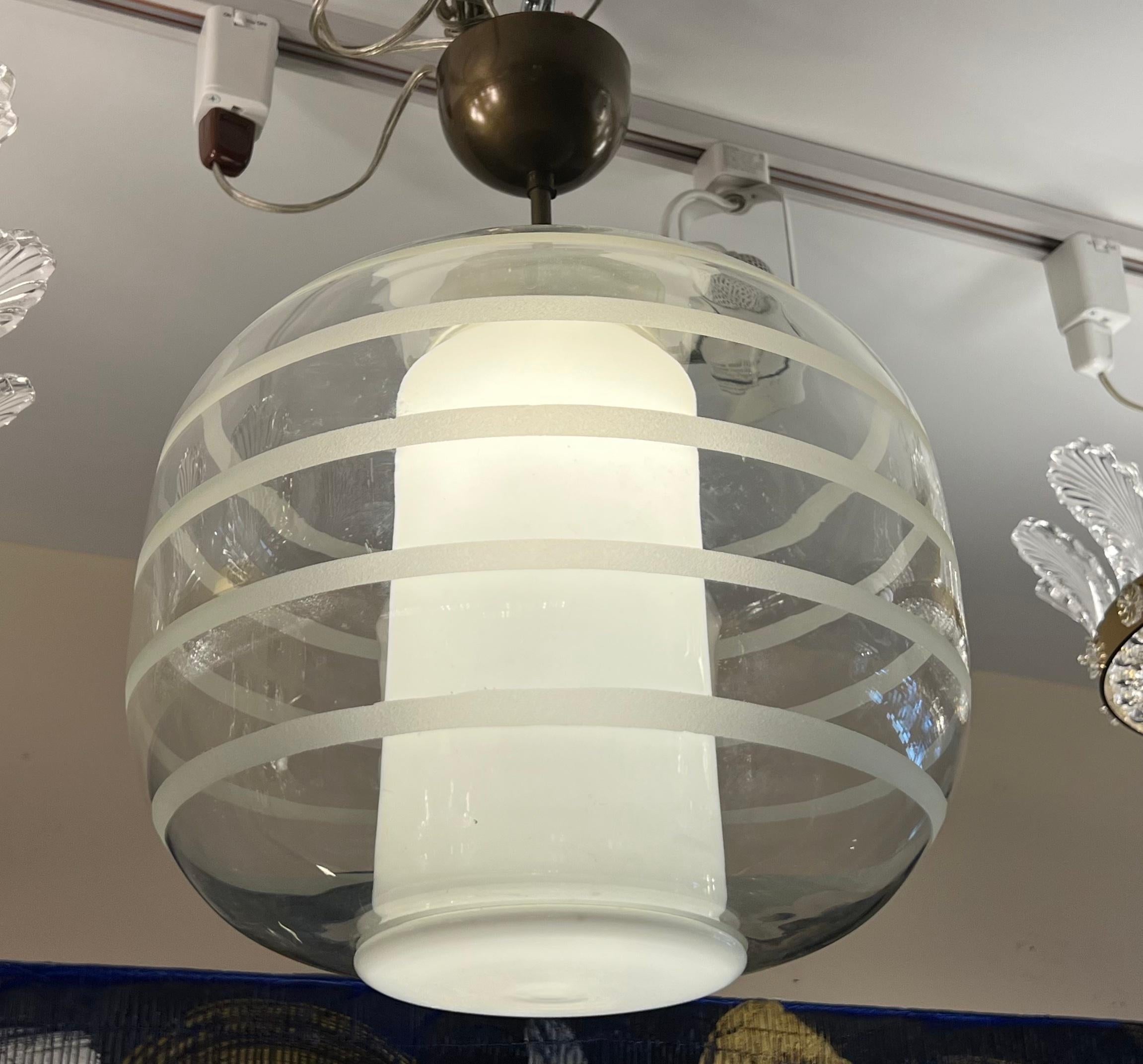 Mid-20th Century 1930s Harald Notini Böhlmark's Ceiling Lamp For Sale