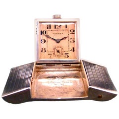 Vintage 1930s Hermès Belt Buckle Golfer's Watch