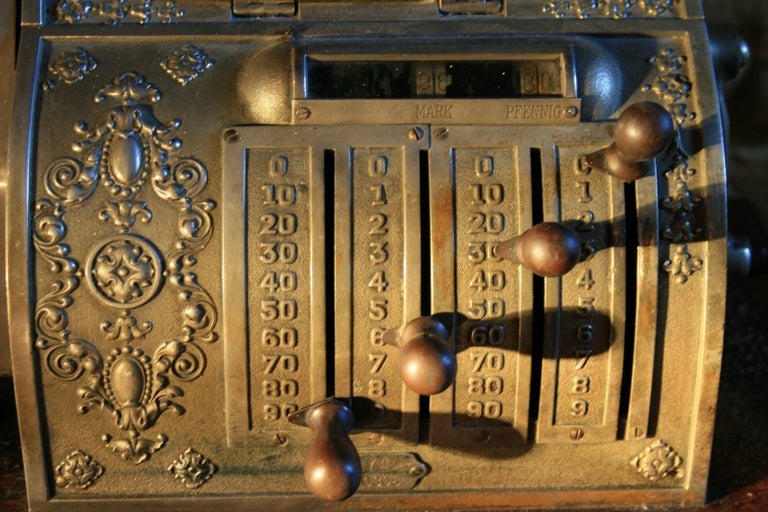 1930s Historic German Cash Register National For Sale at 1stDibs