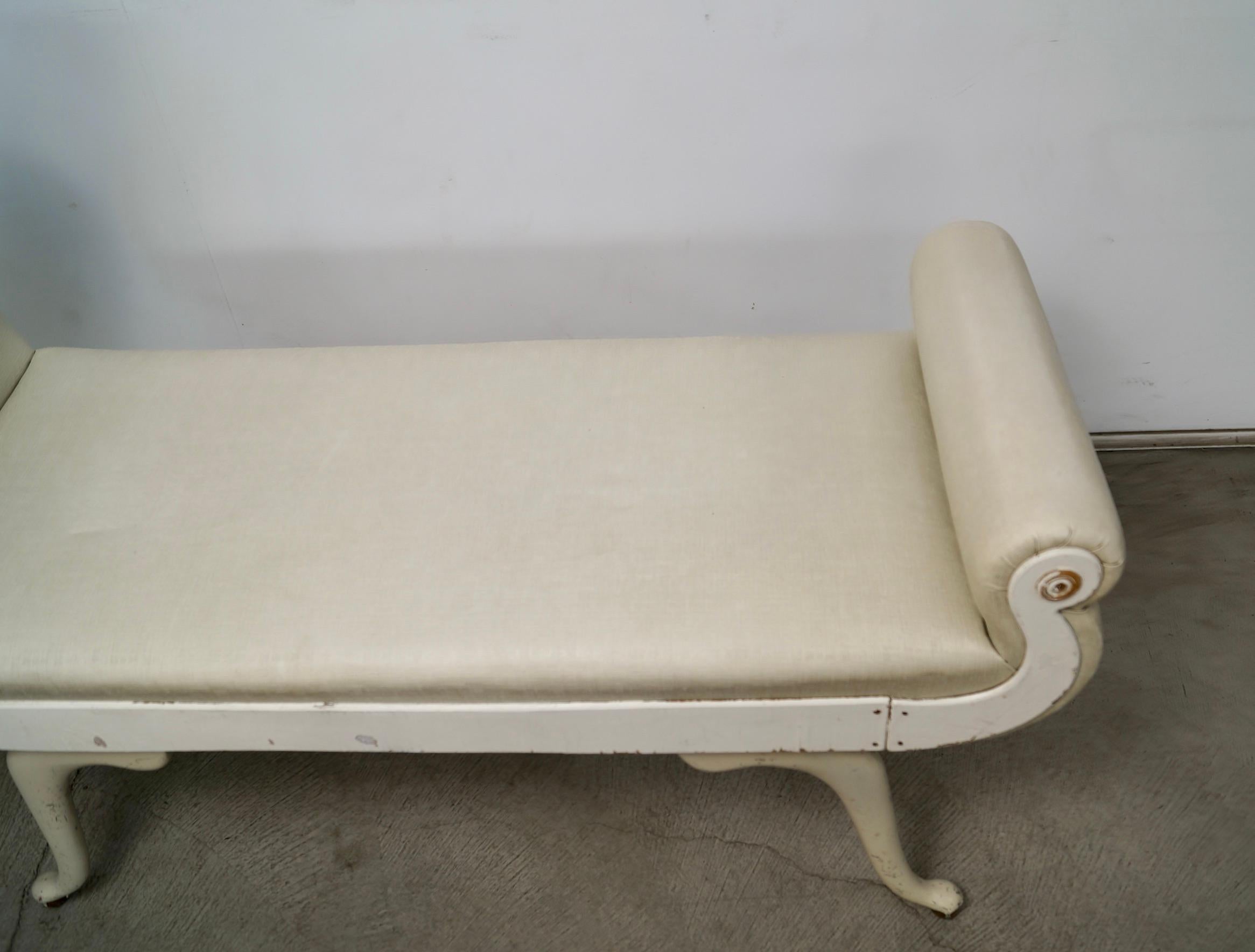 1930's Hollywood Regency Irving Chase Bench For Sale 10