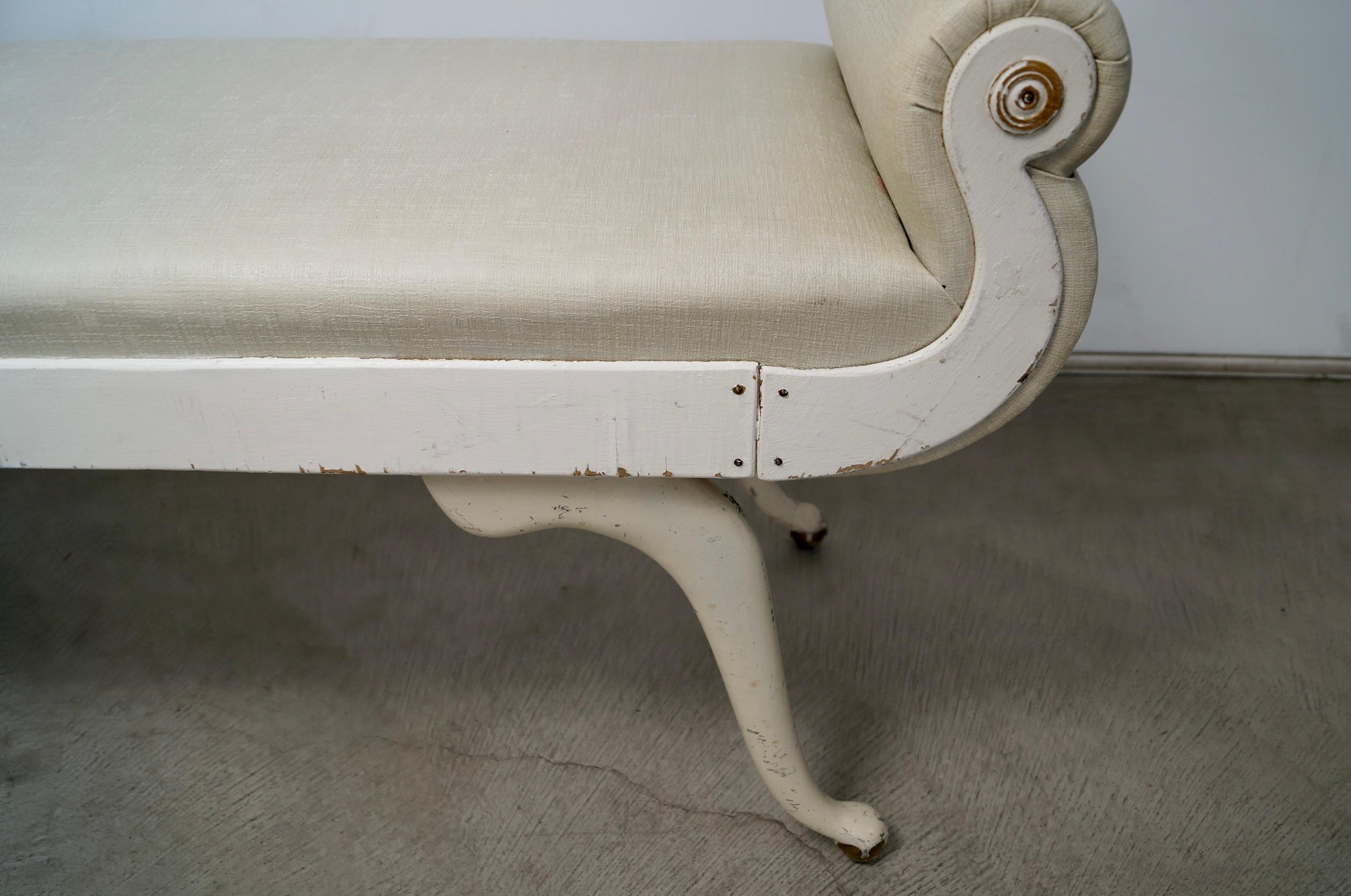 1930's Hollywood Regency Irving Chase Bench For Sale 12