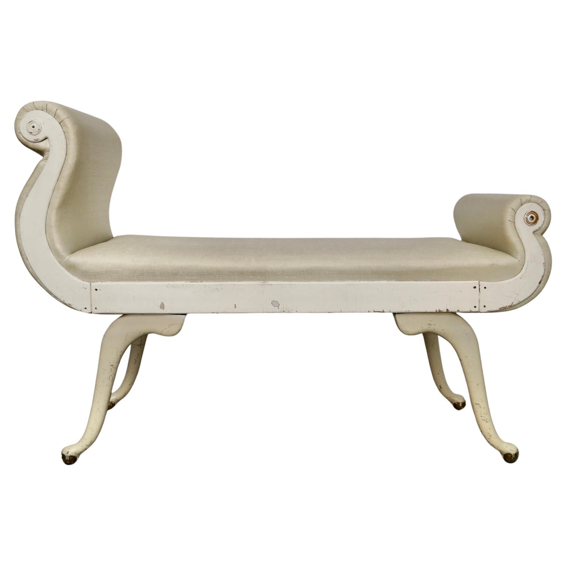 1930's Hollywood Regency Irving Chase Bench For Sale