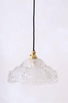 1930's Icicle pendant lights - 1x available