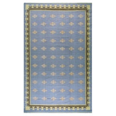 Tapis indien en coton Dhurrie des années 1930 ( 9'7'' x 15'7'' - 292  x 475 )