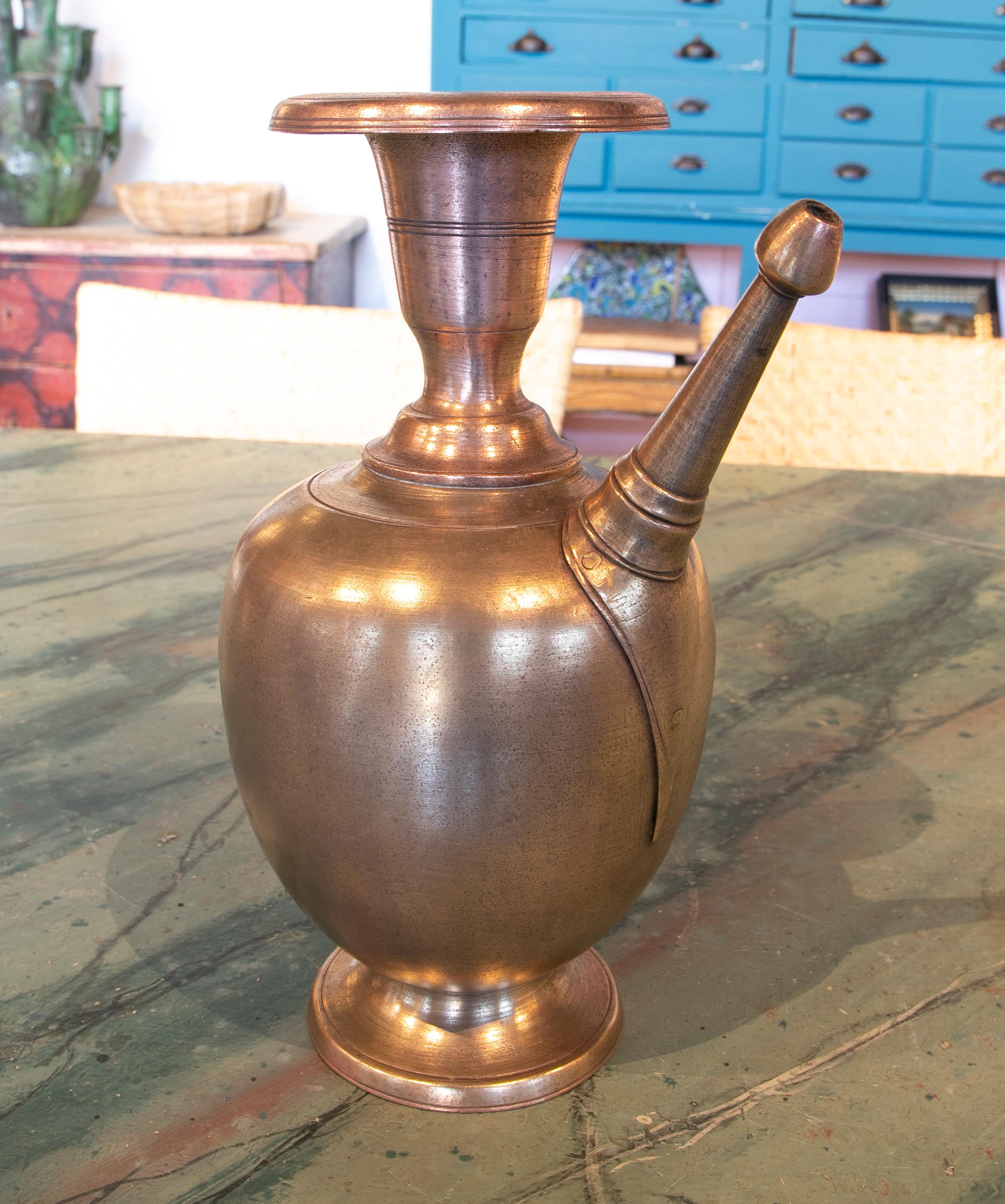 1930s indu bronze teapot.