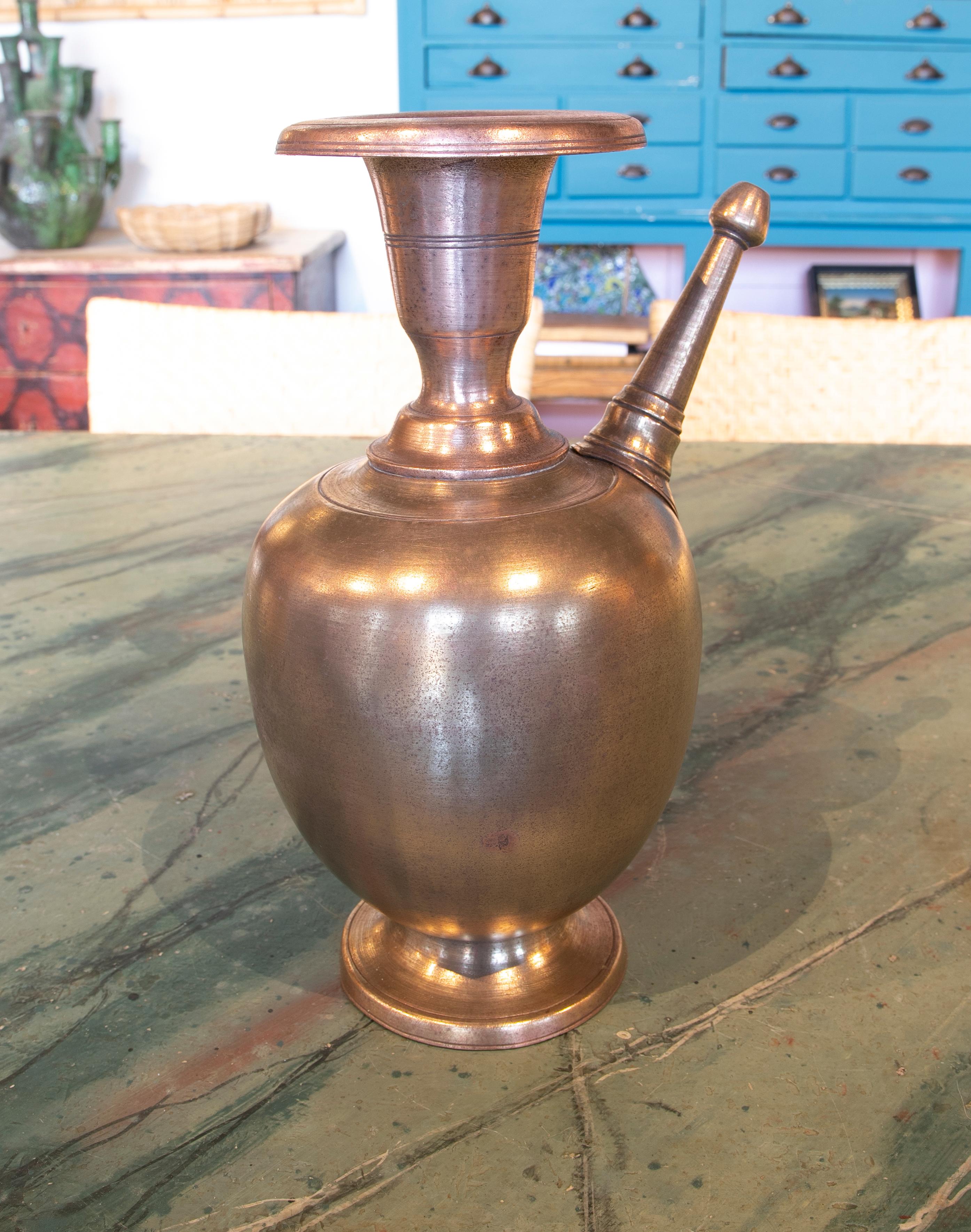 1930s Indu Bronze Teapot For Sale 3