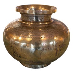 1930s Indu Simple Bronze Vessel