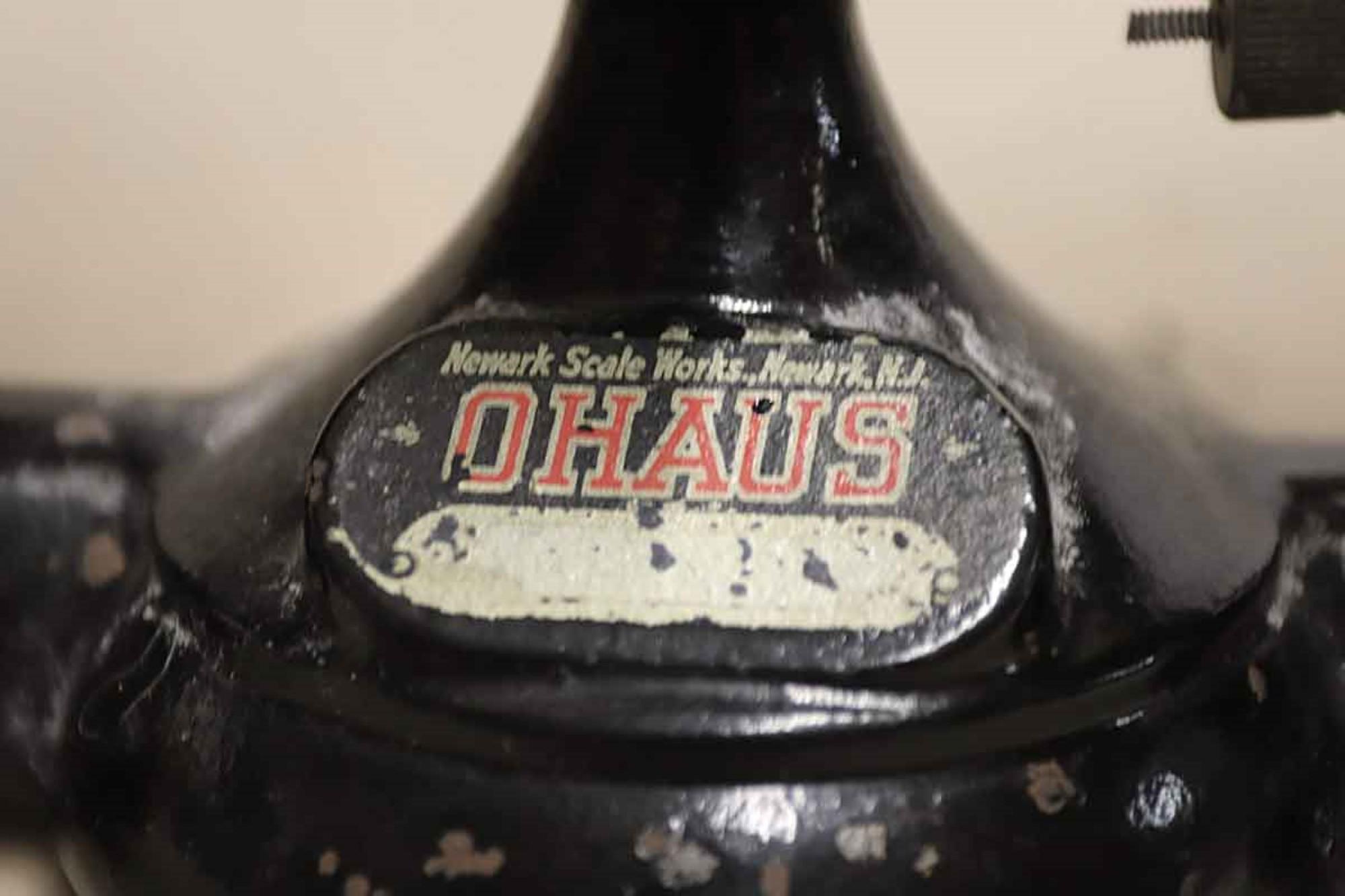 ohaus scales antique