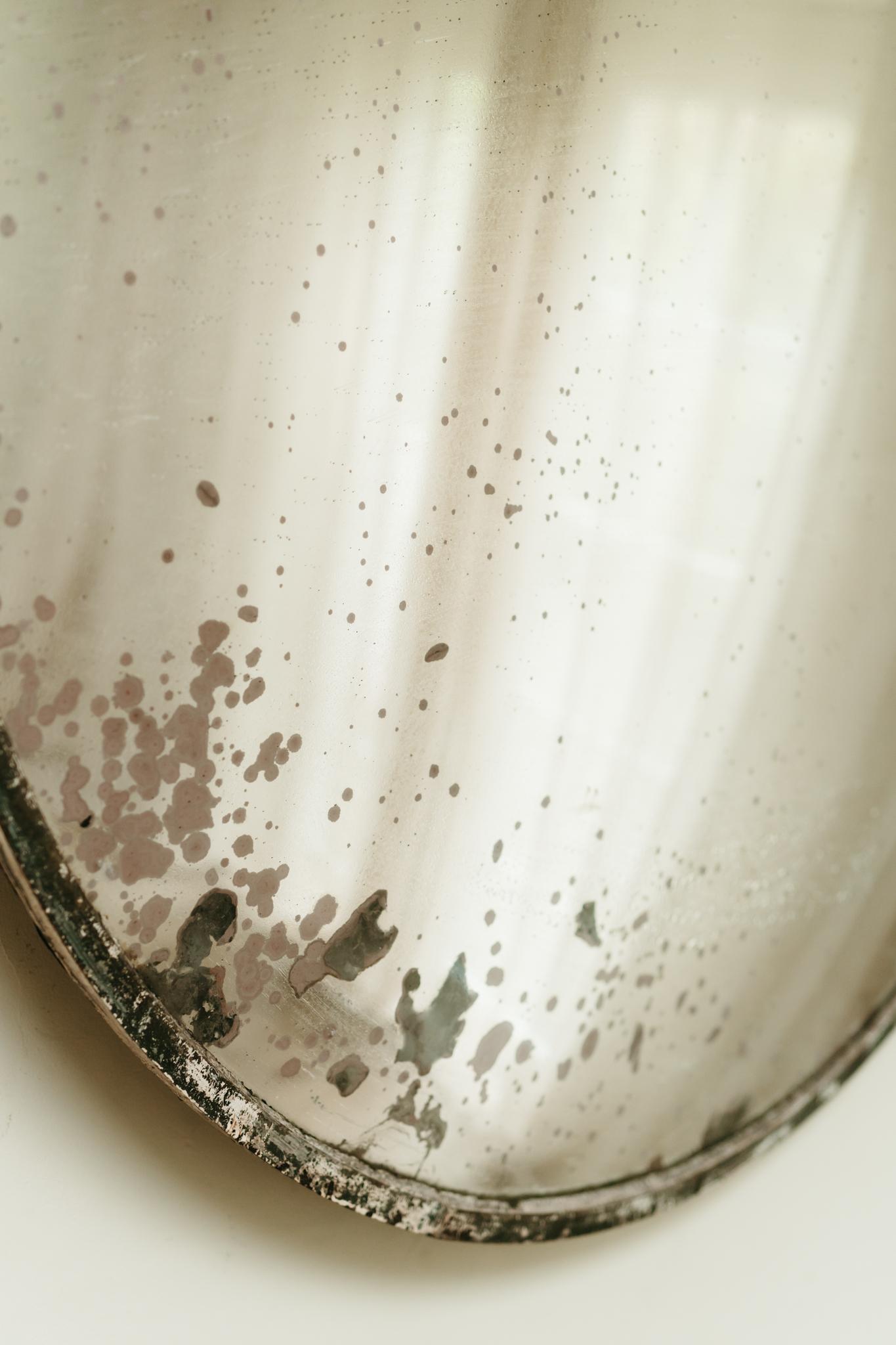 1930's industrial convex mirror For Sale 1