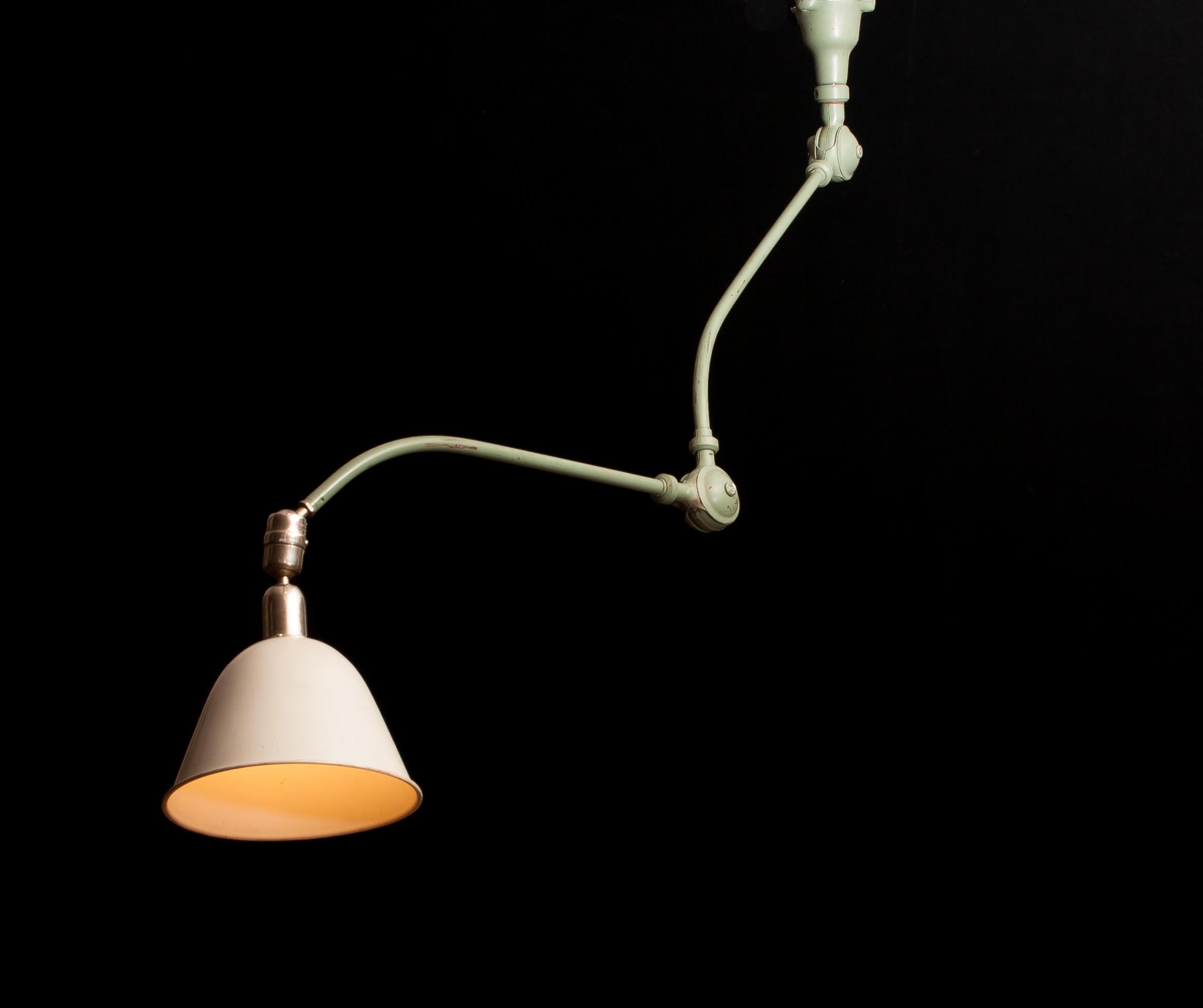 Beautiful industrial wall-ceiling lamp.
This 'Triplex