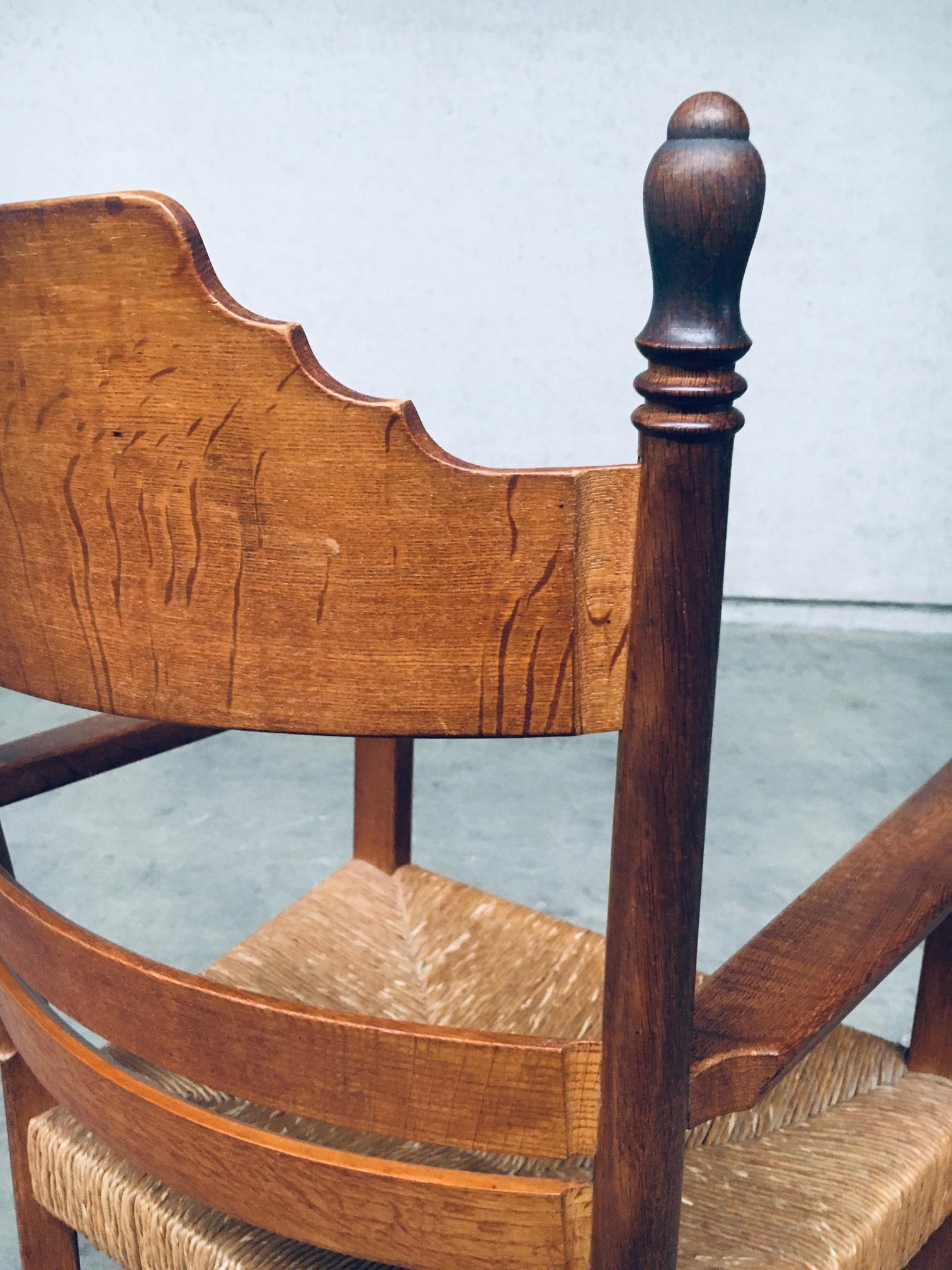 1930er Jahre Italienische Alpen Rustic Design Geschnitzt Großer Sessel im Angebot 12