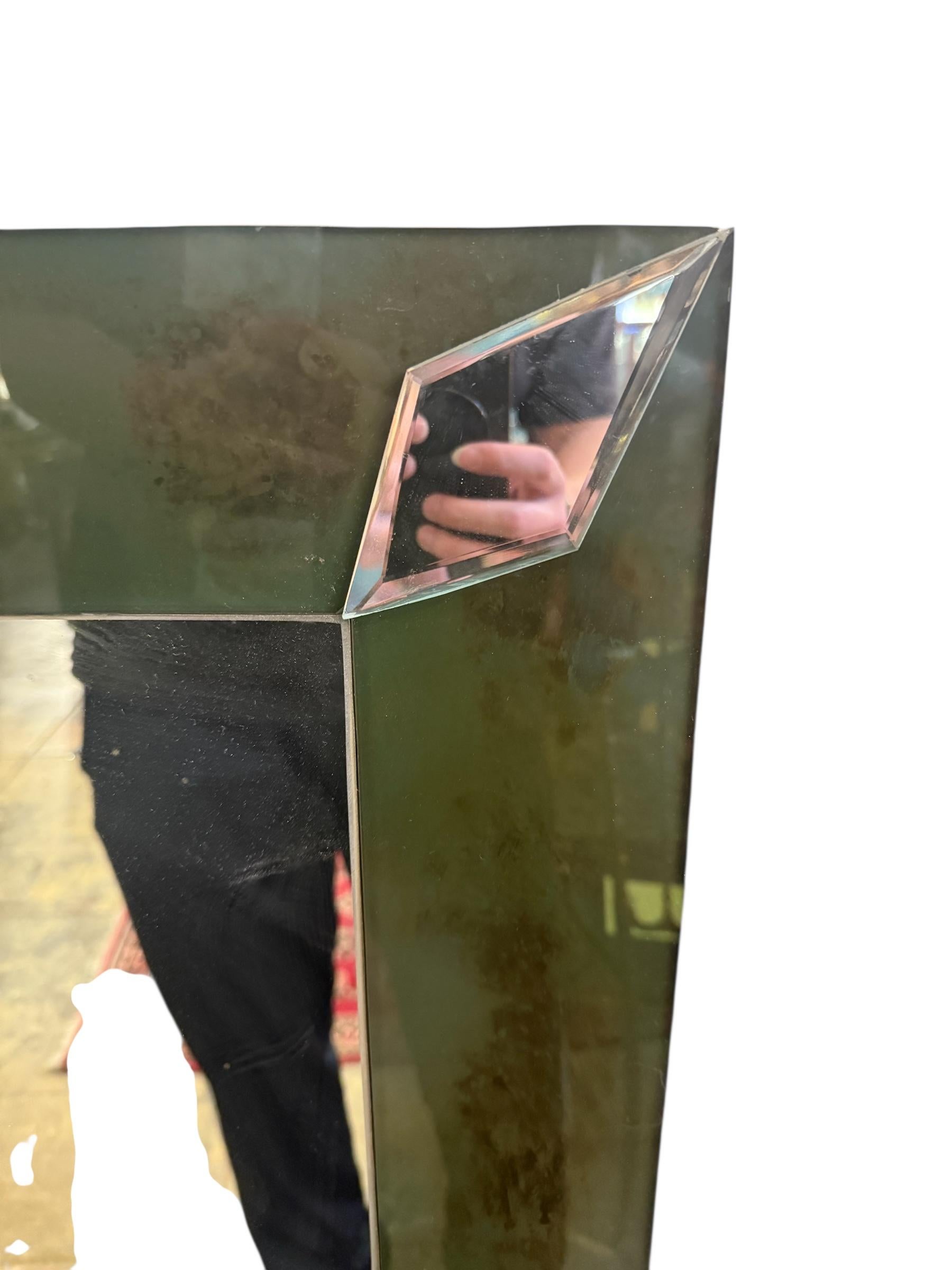 italien 1930s Italian Art Deco Floor Mirror en vente