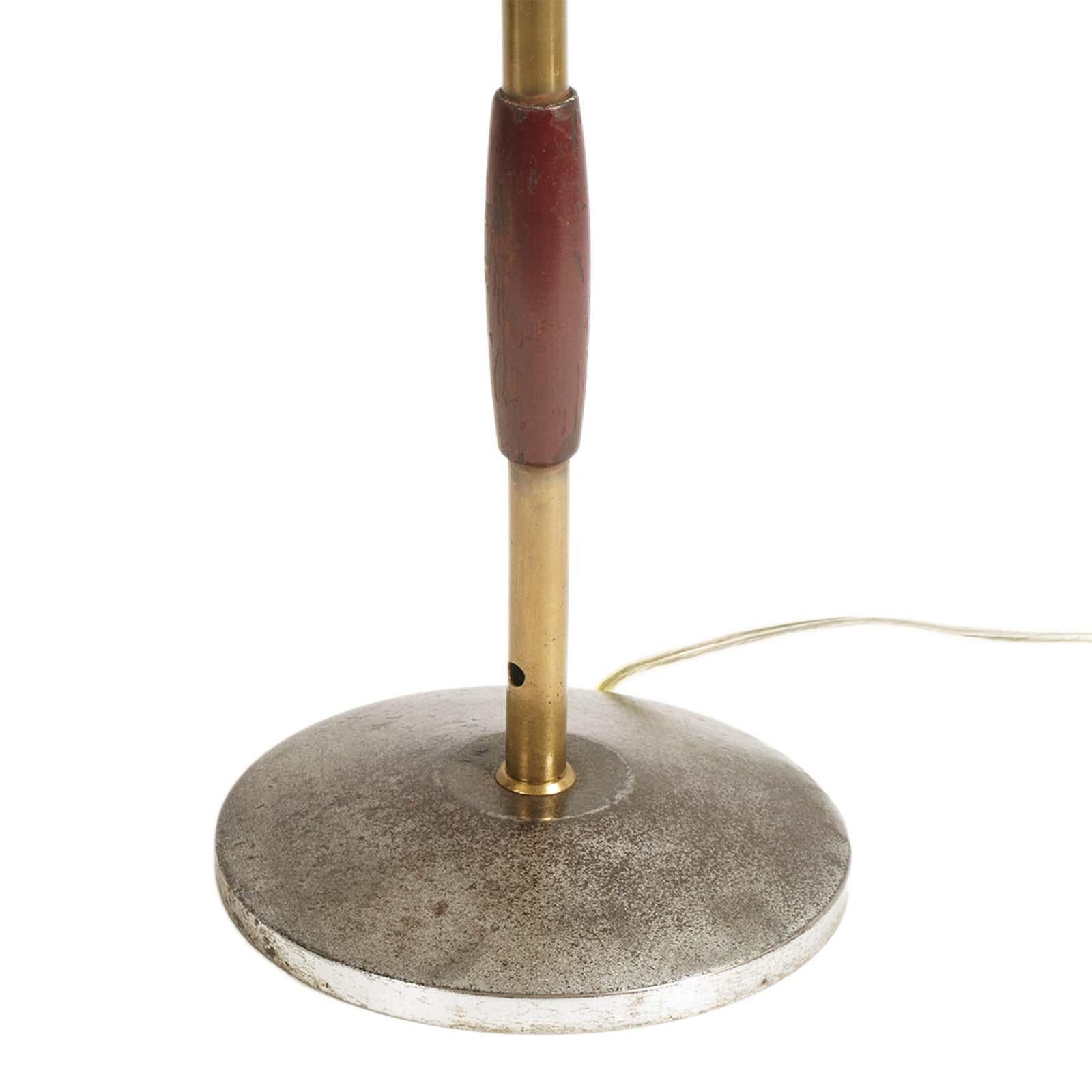 20th Century 1930s Italian Art Deco Table Lamp Ministero Model A.P. 500, Adjustable For Sale