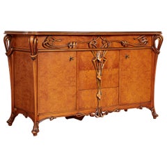 1930's Italian Art Nouveau Cabinet