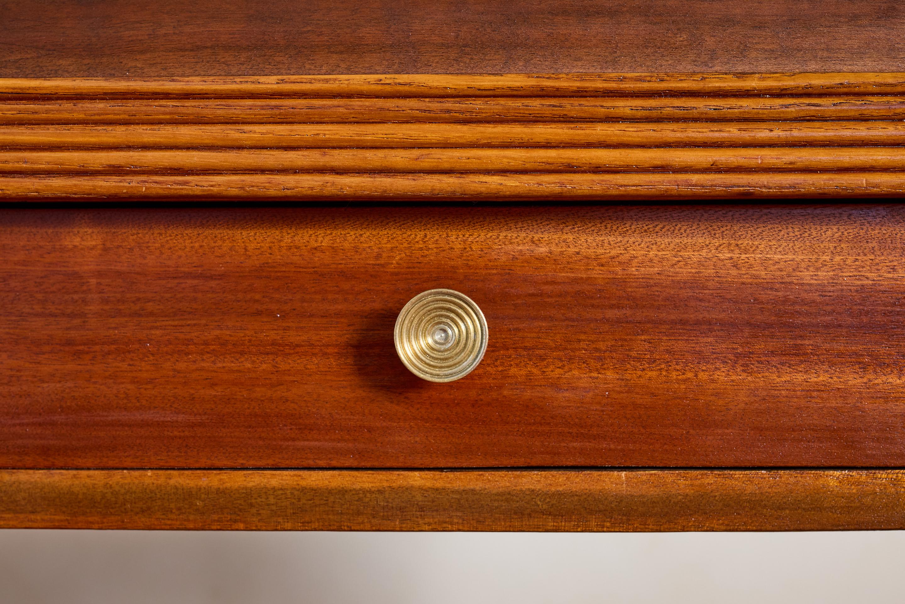 Legno curvato Console e sgabello italiano del 1930 in vendita