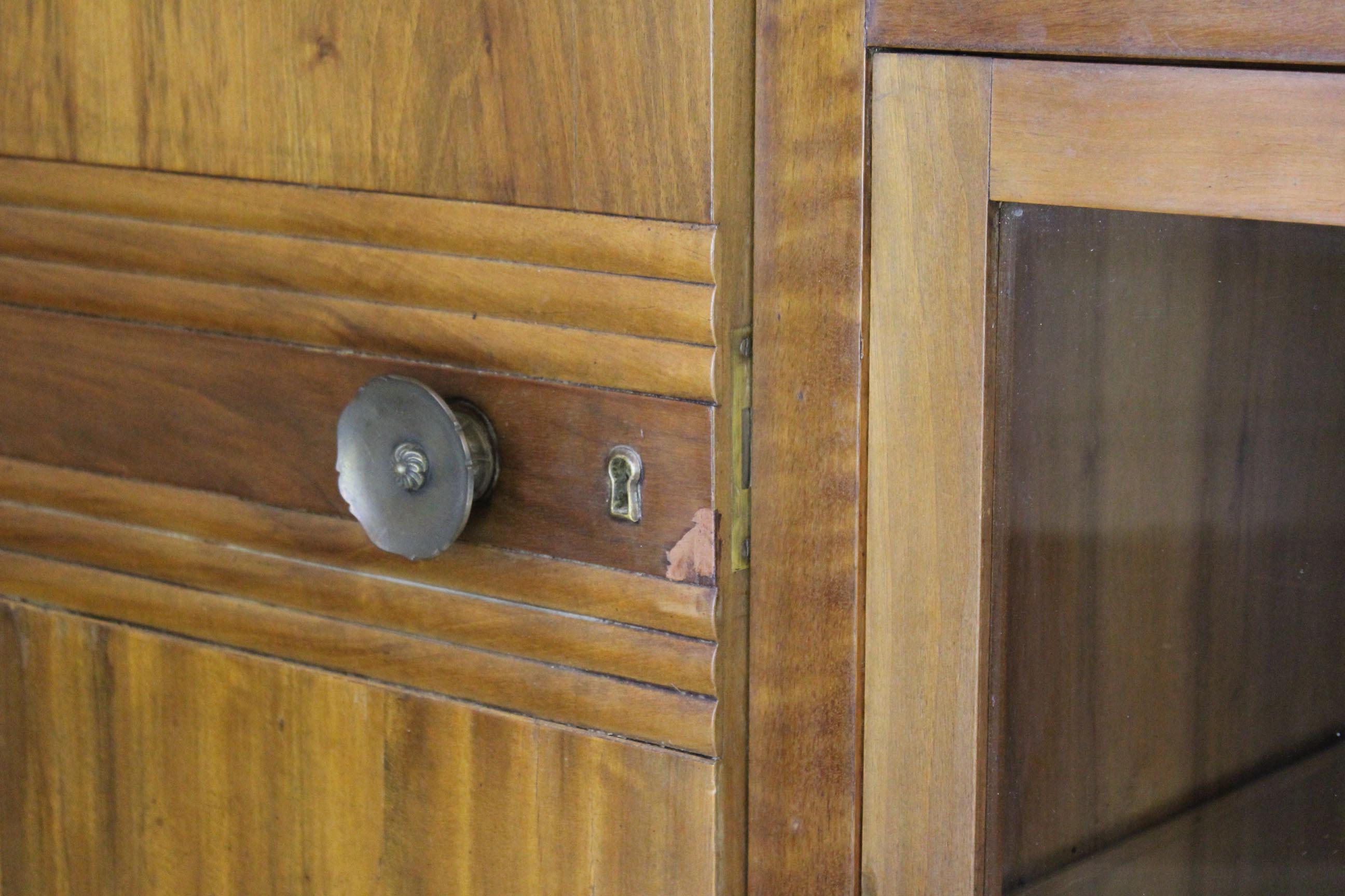 Art Deco wood credenza, France 1930s For Sale 2