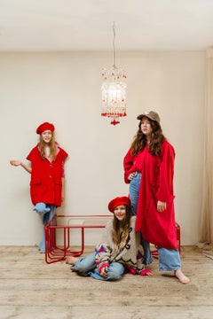 1930's Italian glass chandelier ...