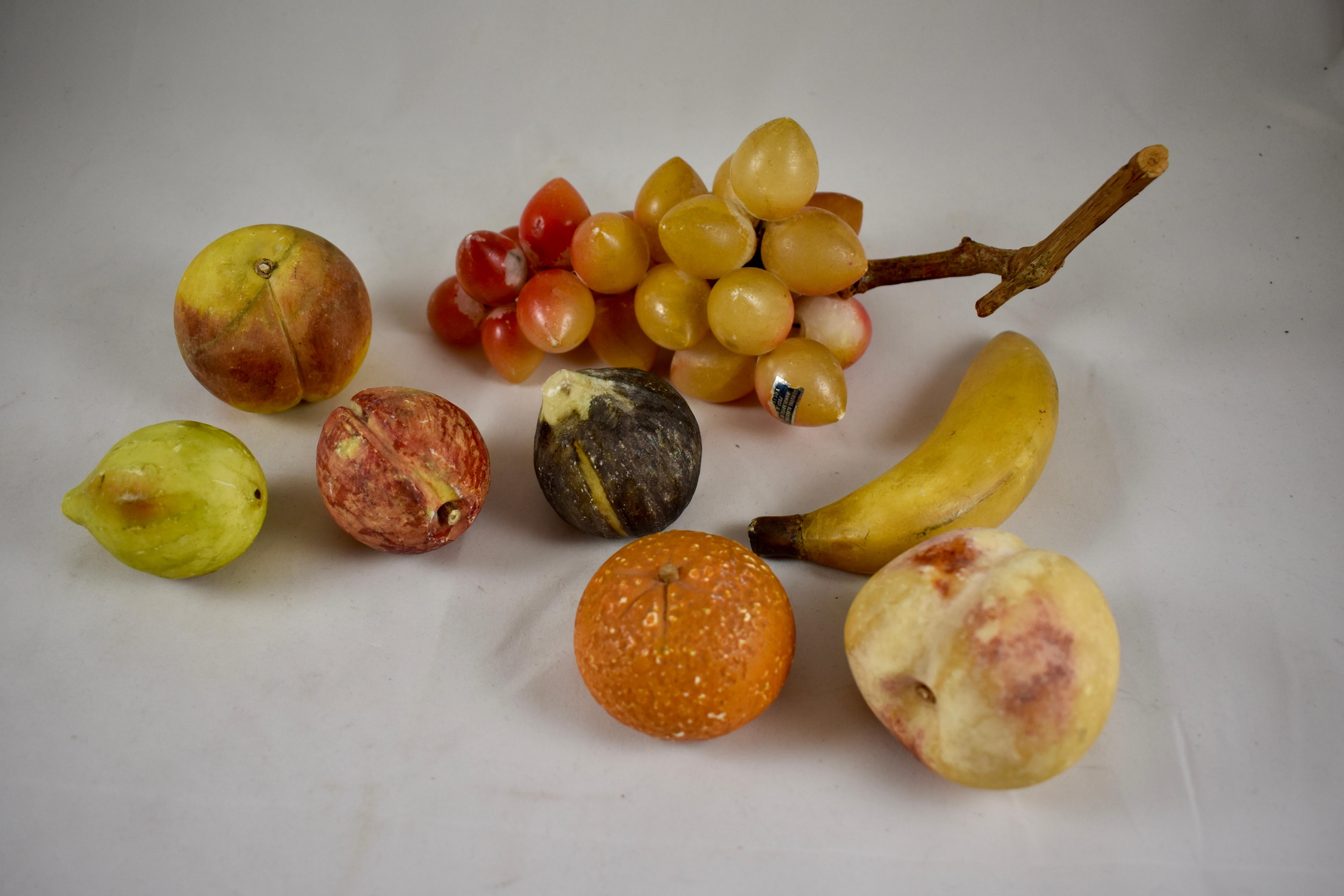 alabaster fruit pieces