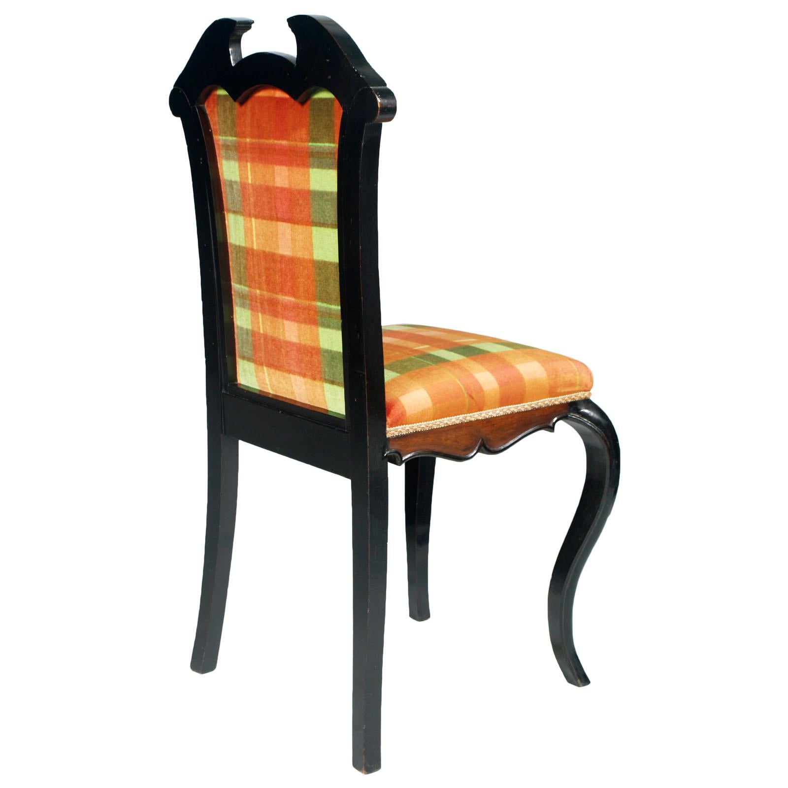 1930er Jahre Italienisches Paar Stühle und Sessel, Paolo Buffa zugeschrieben, aus Cantù im Angebot 9