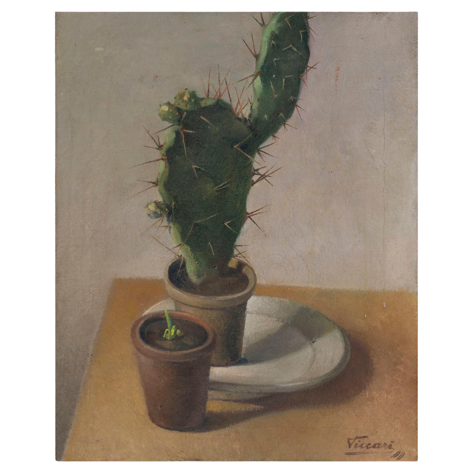 1930s Italian Signed Still Life Painting