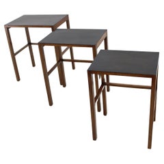 1930s J. Halabala Restored Nesting Tables, Czechoslovakia