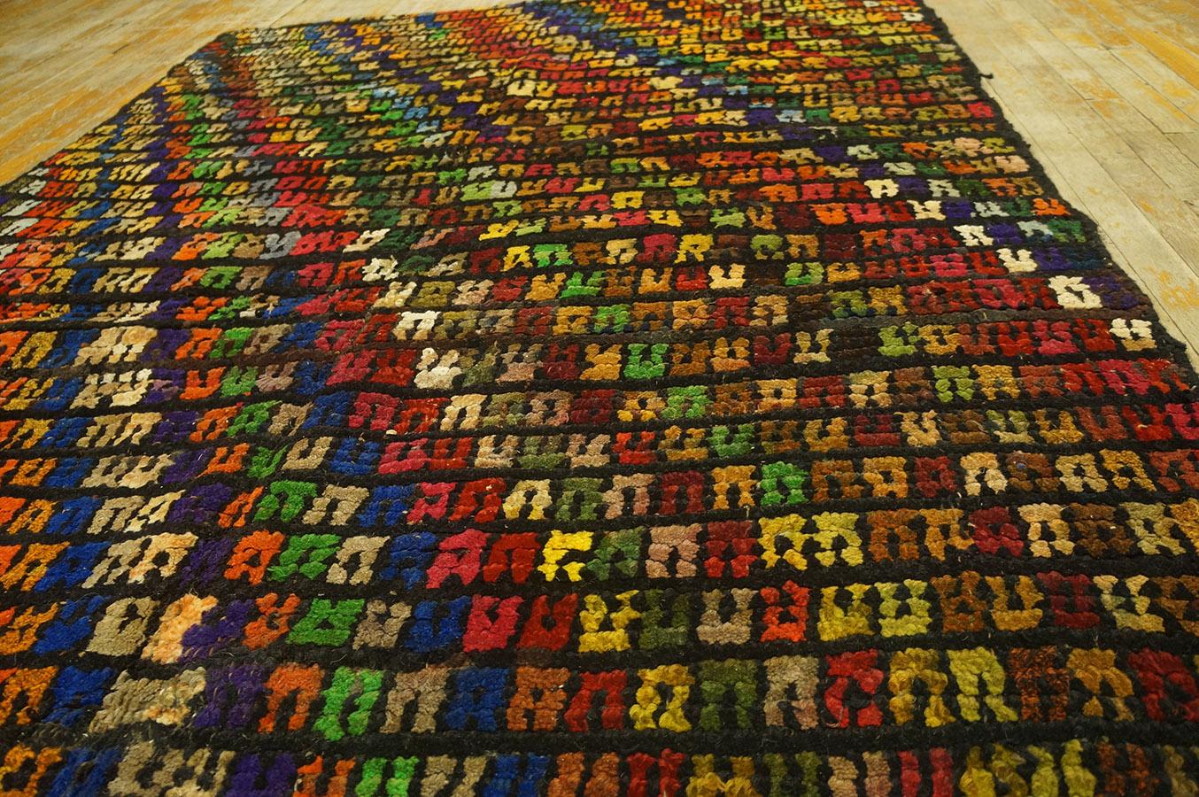 Wool 1930s Jerusalem Carpet ( 5'6