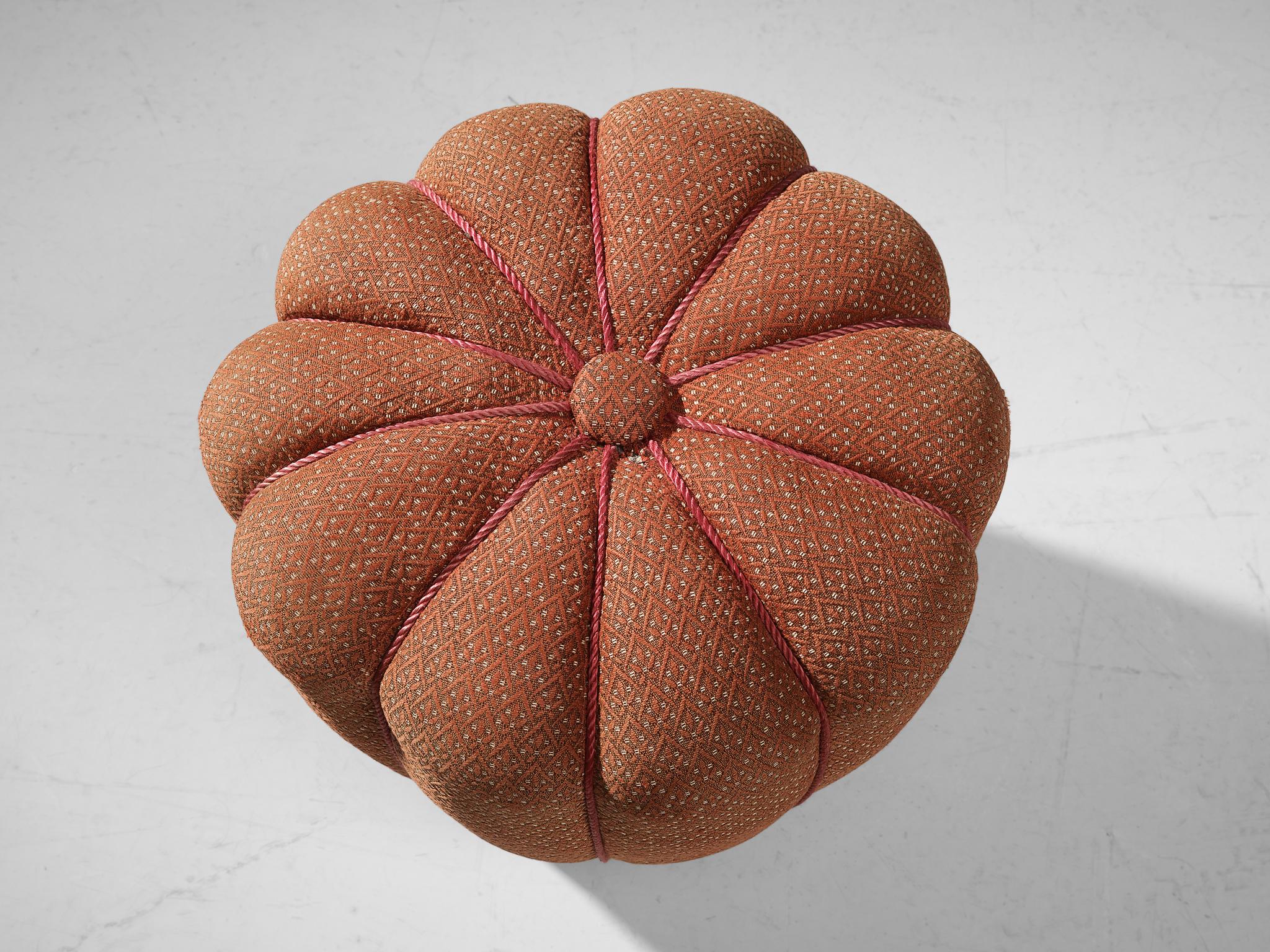 Fabric 1930s Jindrich Halabala Footstools in Decorative Upholstery