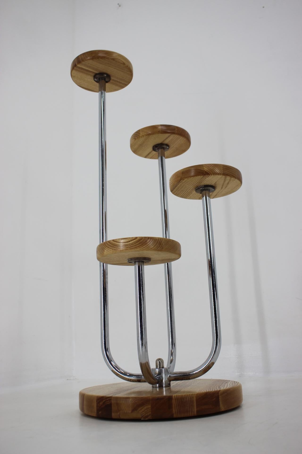 Art Deco 1930s Jindrich Halabla Flower Stand, Czechoslovakia For Sale