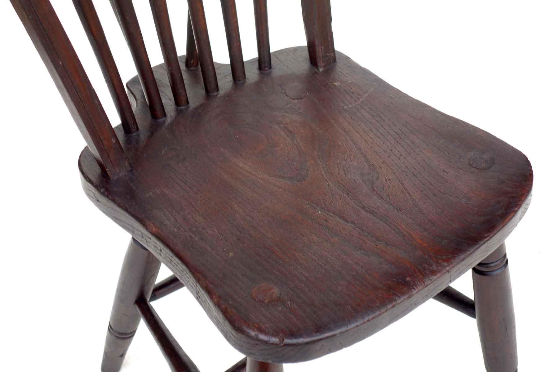 1930s John Gomm English Windsor Chair Set of 6 For Sale 8