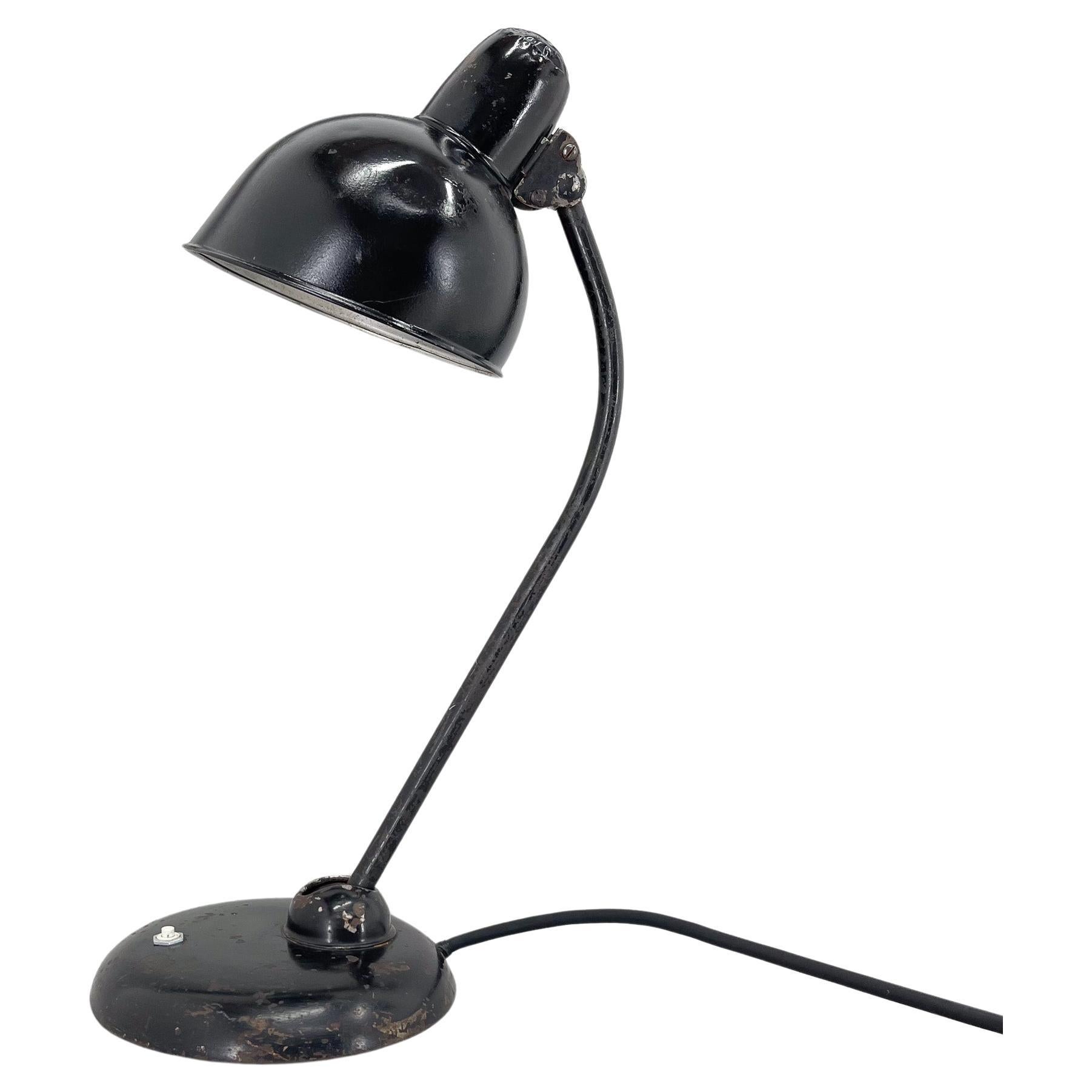 1930s Kaiser Table Lamp Designed by Christian Dell, Germany, Marked