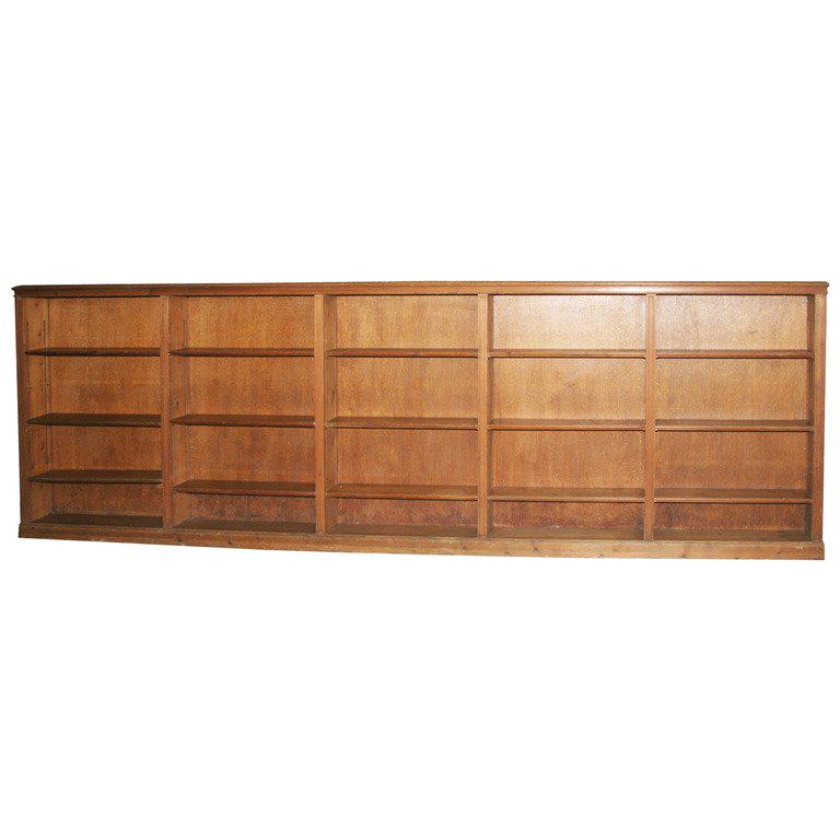 1930s Knotty Pine Bookcase