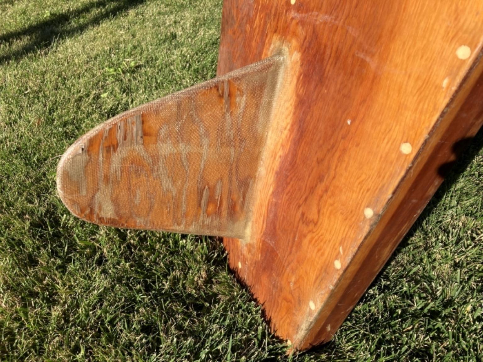 1930s KookBox Hollow Wood Antique Surfboard 1