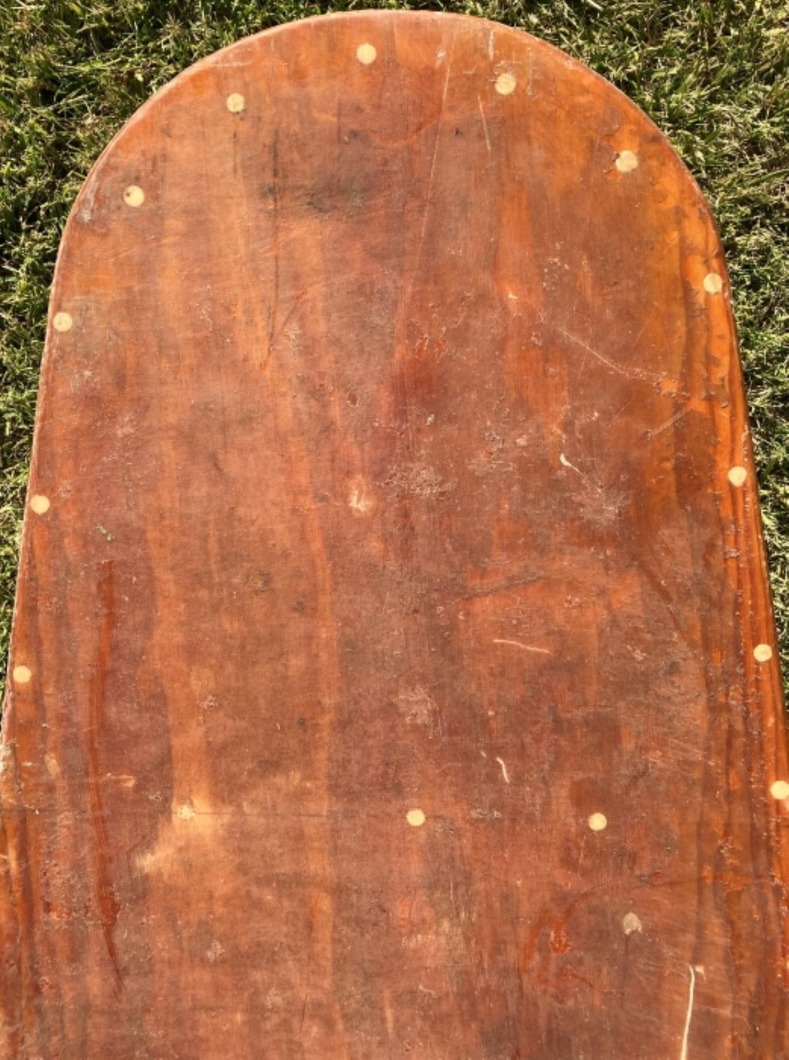 hollow wood surfboard