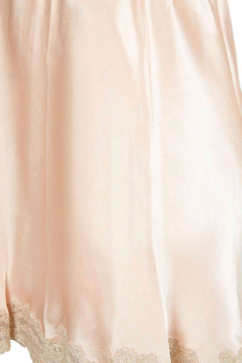 Pantalones de claqué de seda rosa con adornos de encaje de los años 30 en Excelente estado para la venta en London, GB