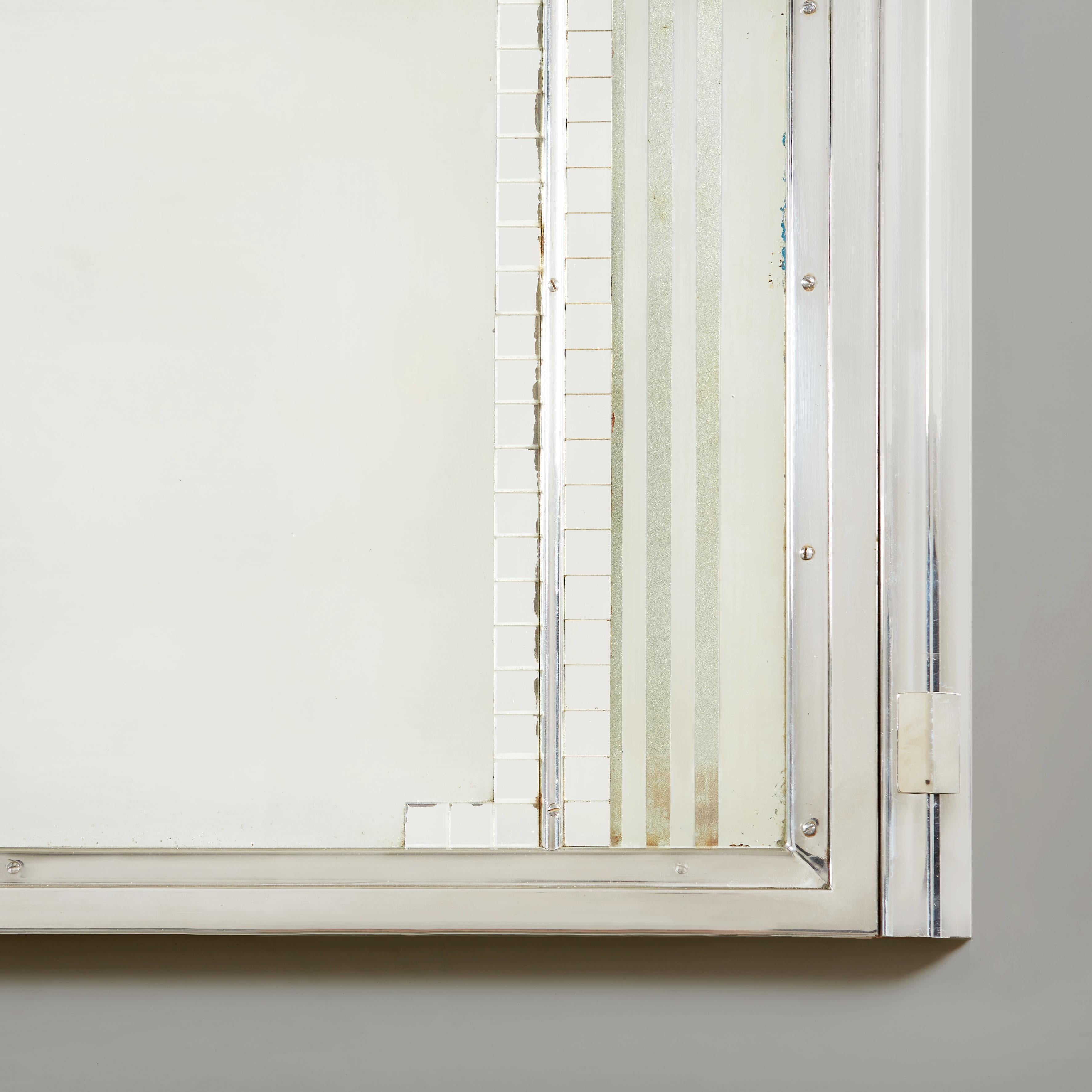 large art deco mirror