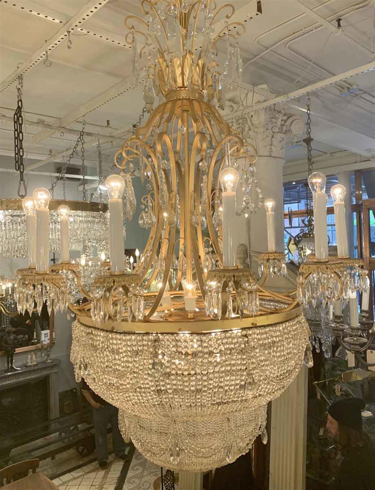 large scale chandeliers